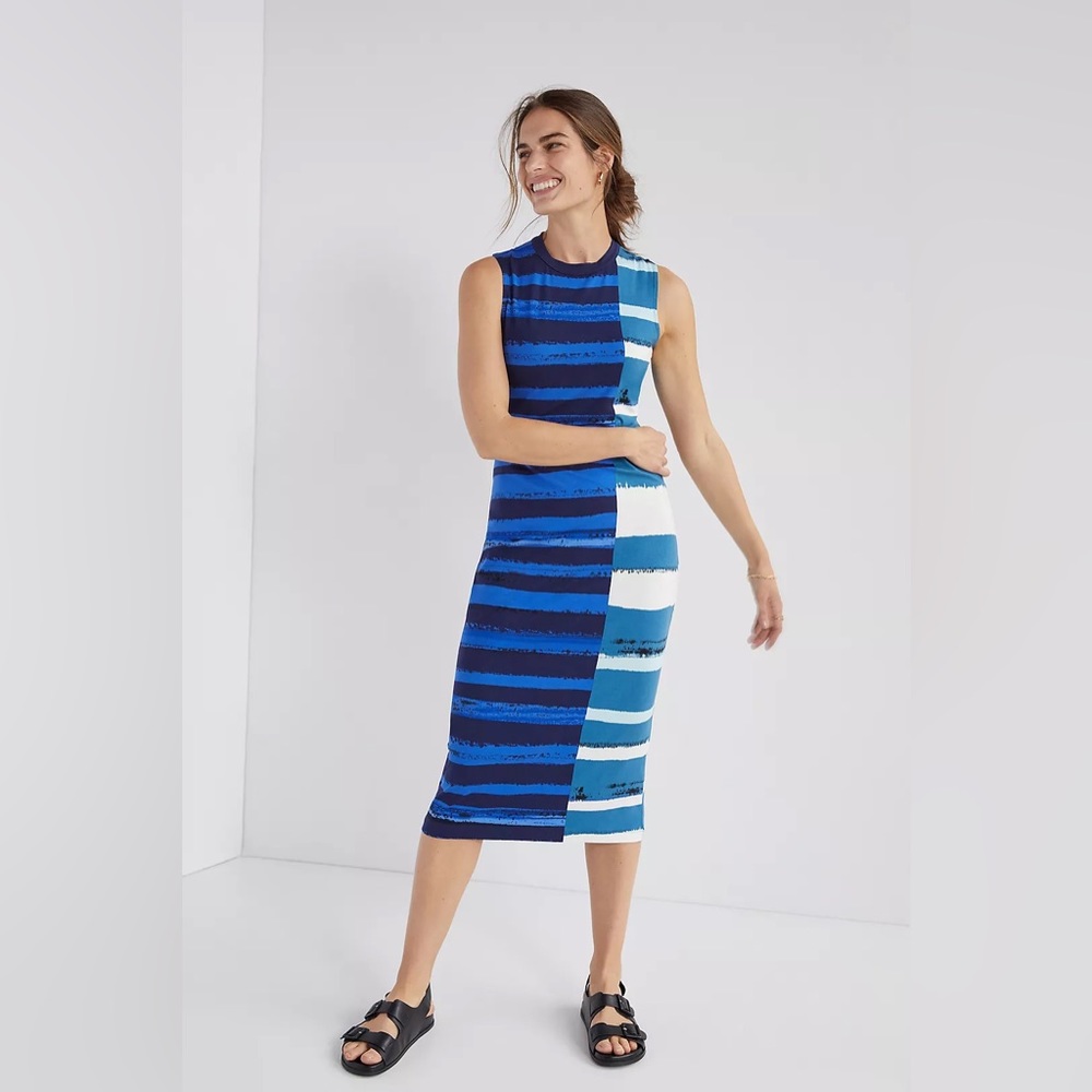 Anthropologie Corey Lynn Calter Striped Midi Dress